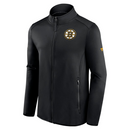 Boston Bruins NHL Jacket Men's Pro Rink Fleece Jacket