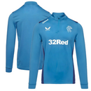 Rangers Football 1/4 Zip Men's Castore Training Midlayer Top