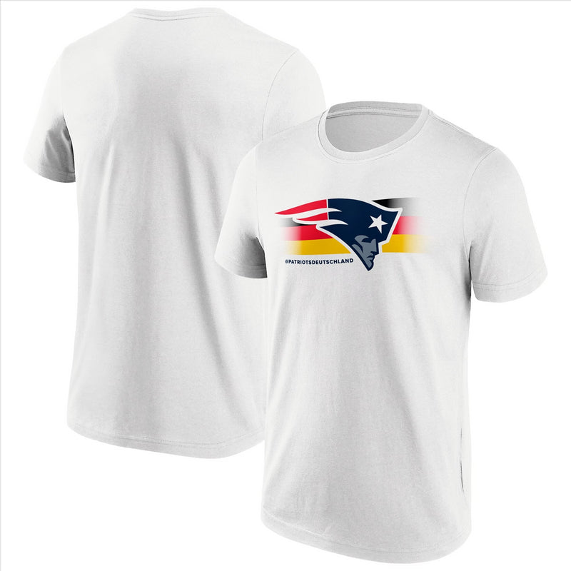New England Patriots T-Shirt Men's NFL American Football Fanatics Top