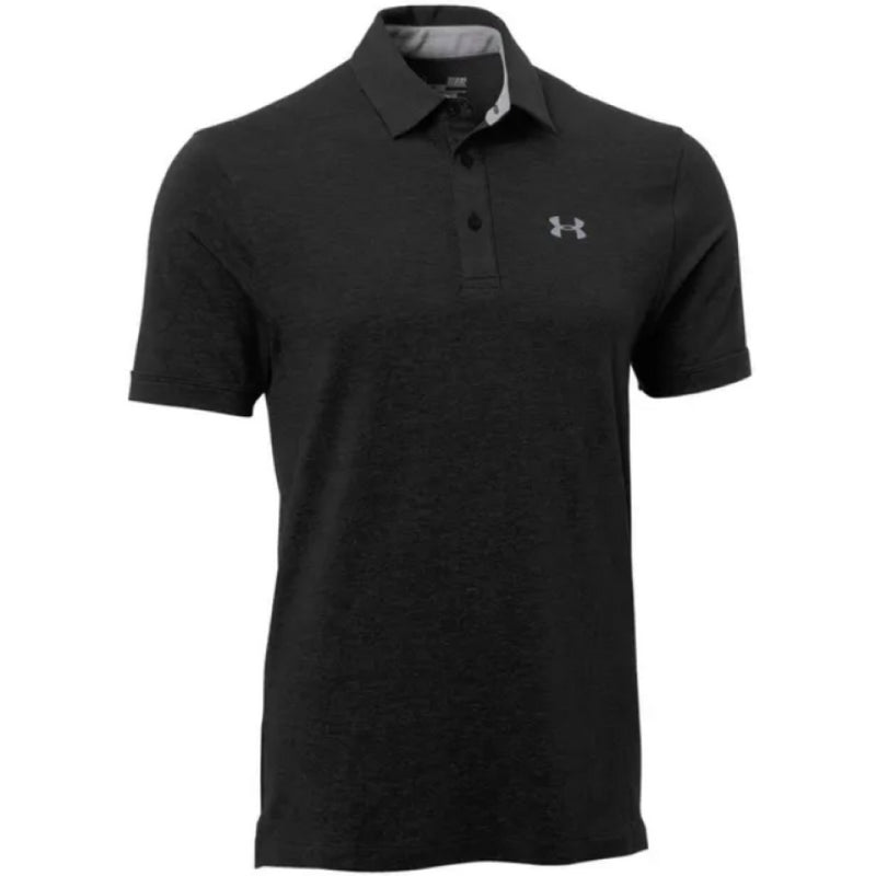 Under Armour Polo Shirt Men's UA Golf Charged Cotton Scramble Top
