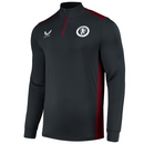 Aston Villa 1/4 Zip Men's Football Home Dark Grey 1/4 Zip Top
