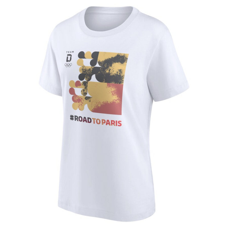 Olympics Women's Graphic T-Shirt Team D Paris Circle Graphic Top