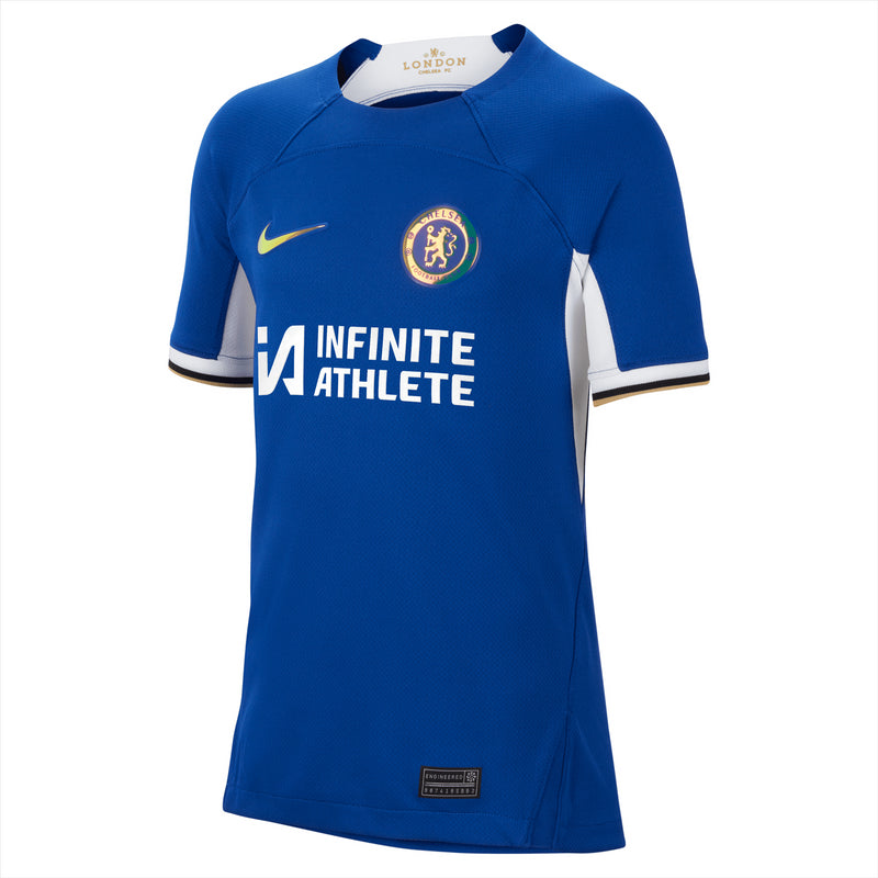 Chelsea Kid's Football Shirt Nike Home Top - T. Silva 6
