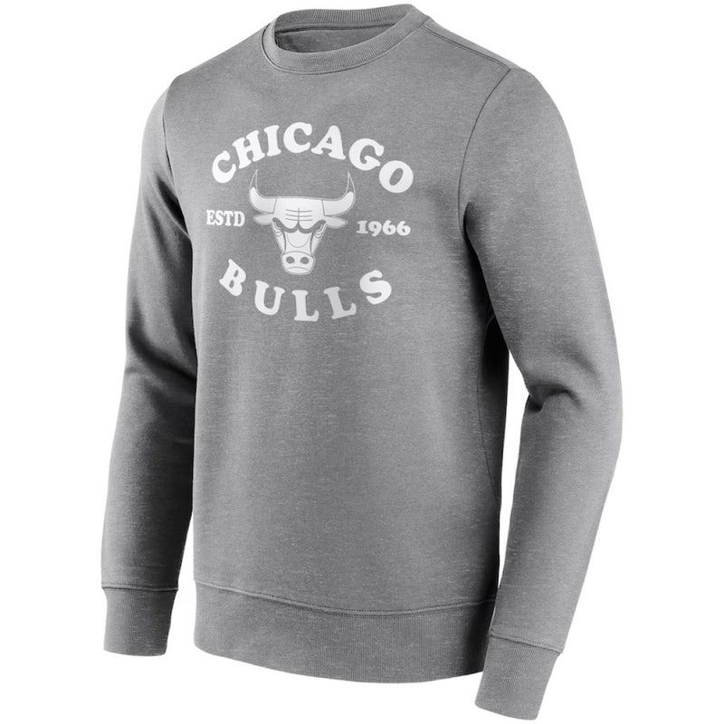 Chicago Bulls Men's Sweatshirt NBA Vintage Pro Graphic Top