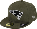 New England Patriots Cap Men's NFL New Era Olive Fitted Hat