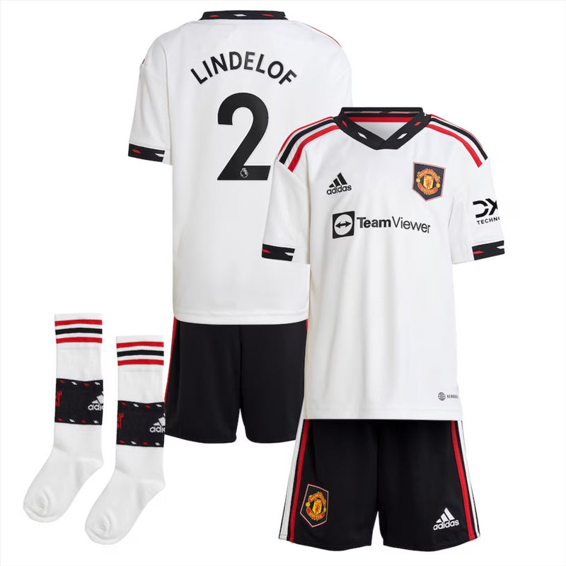 Manchester United Football Kit Kid's Infant's adidas 2022/23 Mini Kit