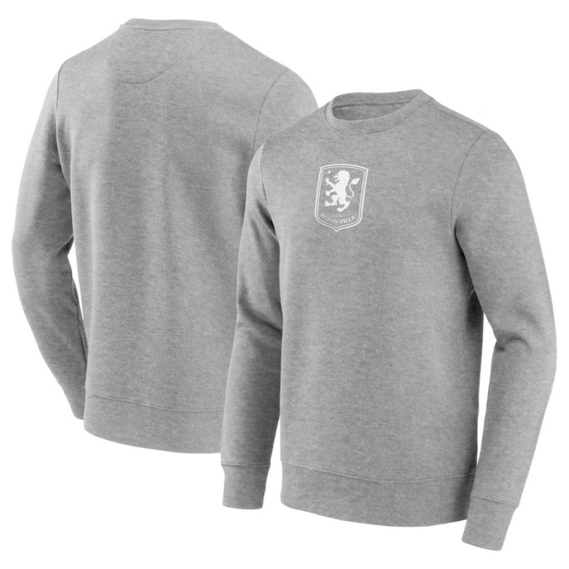 Aston Villa Men's Sweatshirt Football Mono Logo Top