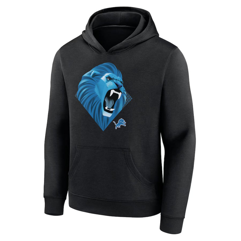Detroit Lions Kid's Hoodie NFL Illustration Hoodie