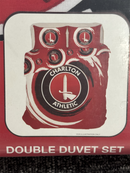Charlton Athletics Double Duvet Football Red/White Duvet Set
