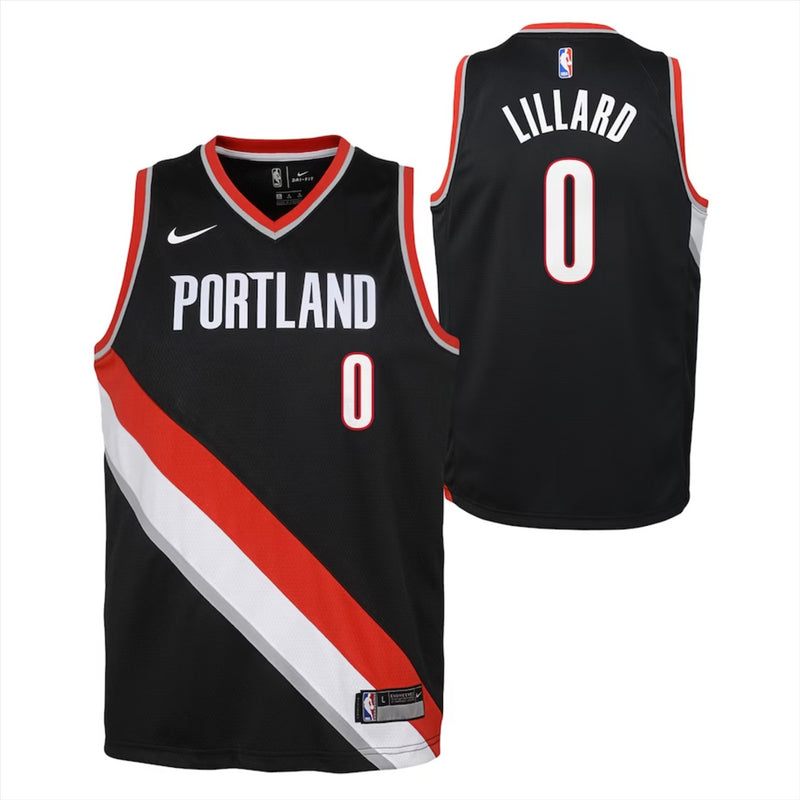 Portland Trail Blazers Jersey Kid's Nike NBA Basketball Shirt Top