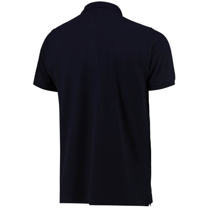 Atletico Madrid Football Polo Kid's Navy Core Crest Polo Shirt