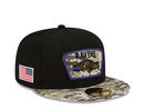 Baltimore Ravens NFL Cap New Era Black Logo Fitted Hat