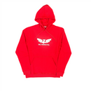 Scarlets Men's Rugby Hoodie Red Core Logo OTH Hoodie