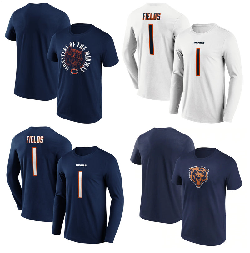 Chicago Bears NFL T-Shirt Men's American Football Fanatics Top