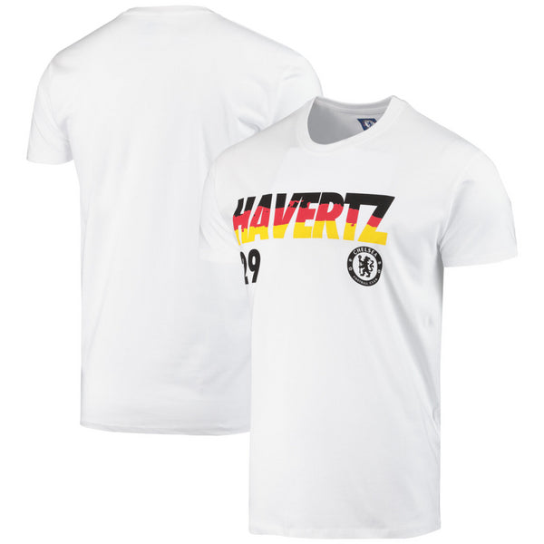 Chelsea Football Kid's T-Shirt Kai Havertz No 29 White