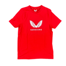 Saracens Rugby SS T-Shirt Kid's Pro Player Castore Logo Top