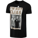 WWE Men's Graphic Top Ezekial Black Top