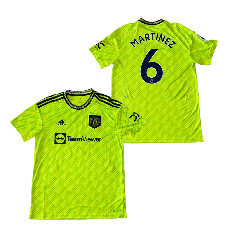 Manchester United Men's Shirt adidas Football 3rd Top - Martinez 6
