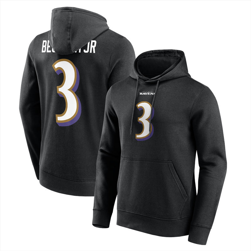 Baltimore Ravens Men's Hoodie NFL Beckham JR 3 Hoodie