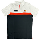 Ellesse Men's Polo Shirt Grey/Black Perfomance Polo Top