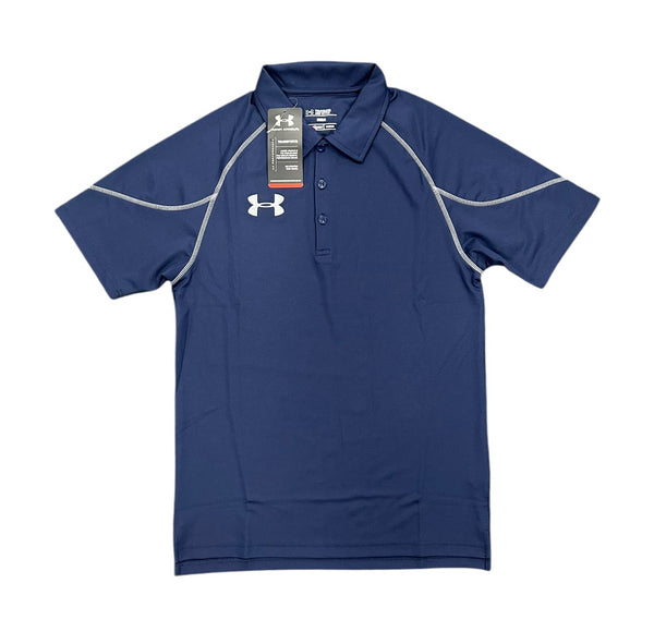 Under Armour Polo Shirt Men's UA Vault Navy Blue Top