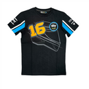 Team Sky MotoGP T-Shirt Men's VR46 Black 16 Top