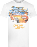 Fast And Furious Supra White T-Shirt Logo Men's SS Top
