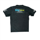 Team Sky MotoGP T-Shirt Men's Black Logo Graphic Top