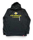 Men's Los Angeles Lakers T-Shirt Sportique NBA Rowan Hooded Top - New
