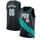 Portland Trail Blazers Jersey Men's Nike Top