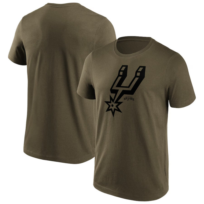 San Antonio Spurs T-Shirt NBA Men's Fashion Preferred Logo T-Shirt