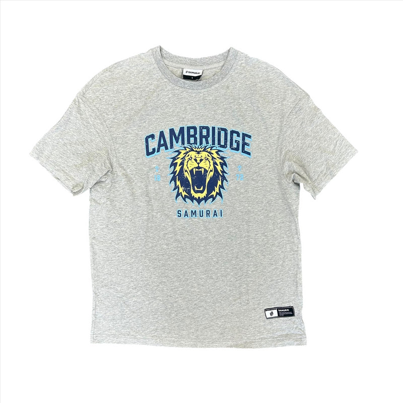 Samurai Cambridge University T-Shirt Men's Rugby Grey Top
