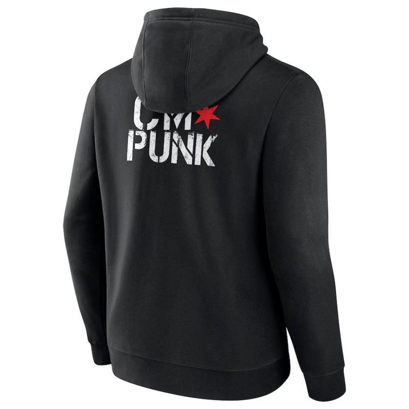 WWE CM Punk Hoodie Men's Black Return Of CM Punk Hoodie