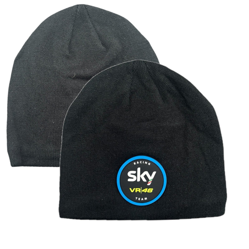 Team Sky Black Beanie Valentino Rossi Moto GP Hat