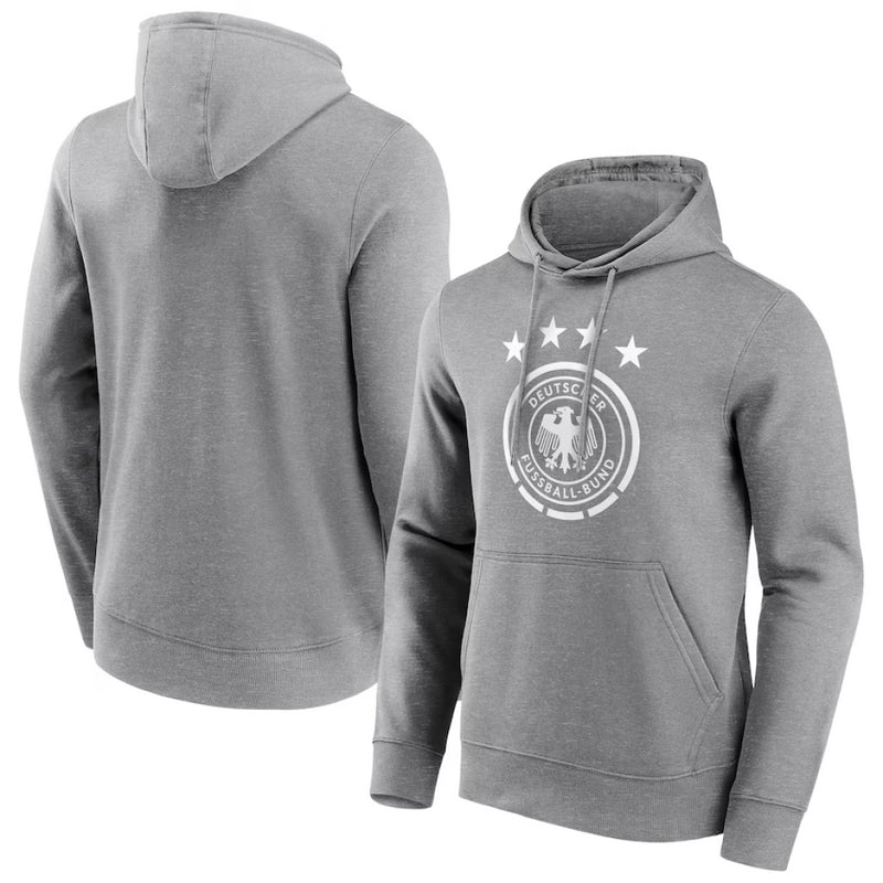 Germany Men's Graphic Hoodie Football Mono Logo Hoodie