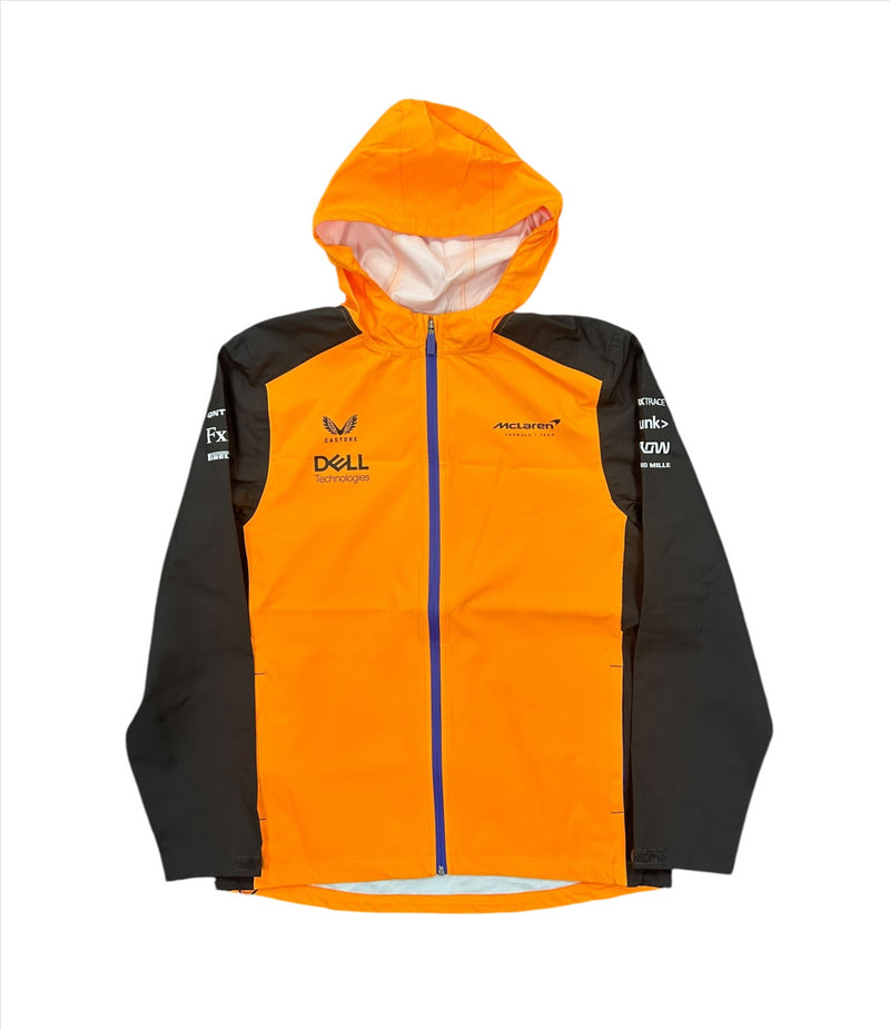 Mclaren Men's Full Zip F1 Castore Waterproof Jacket