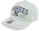New York Yankees Cap Adult 47 Brand MLB Baseball Hitch Grey Hat