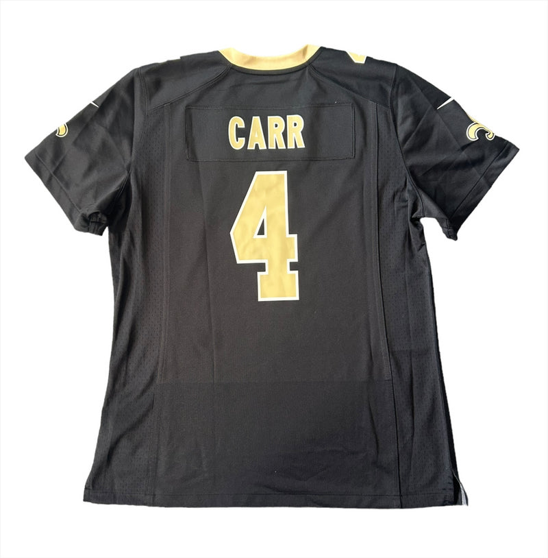 New Orleans Saints Jersey Nike NFL Women's Home Top - Carr 4