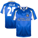 Chelsea Men's Football Shirt Score Draw Retro Top