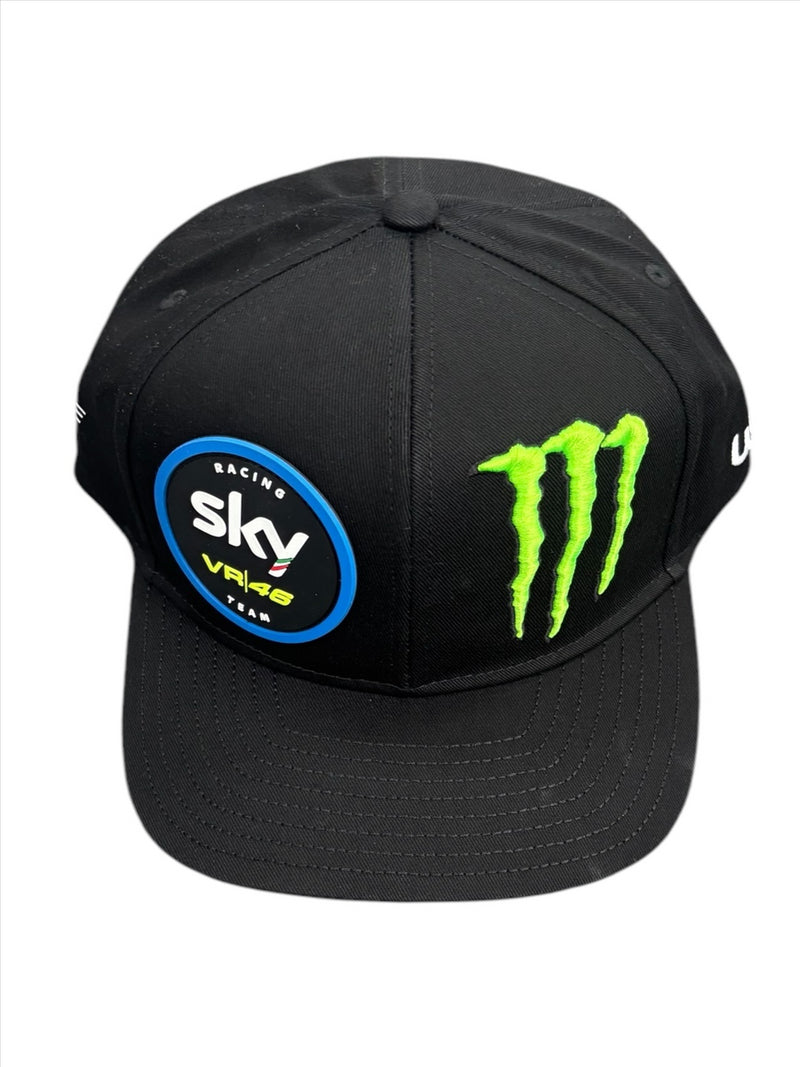Valentino Rossi Black Cap Moto GP Team Sky VR46 Team Cap