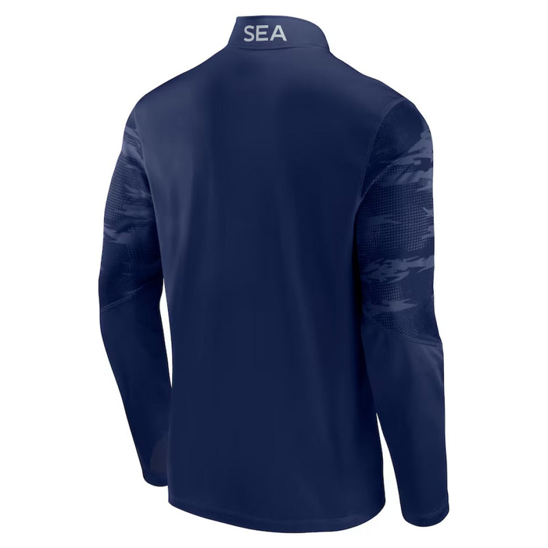 Seattle Seahawks 1/4 Zip Men's NFL Iconic Defender QZ