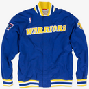 Men's Golden State Warriors Jacket MN NBA Authentic Crew Jacket - New