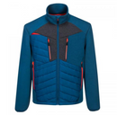 Portwest Men's Baffle Jacket Metro Blue DX4 Hybrid Baffle Jacket