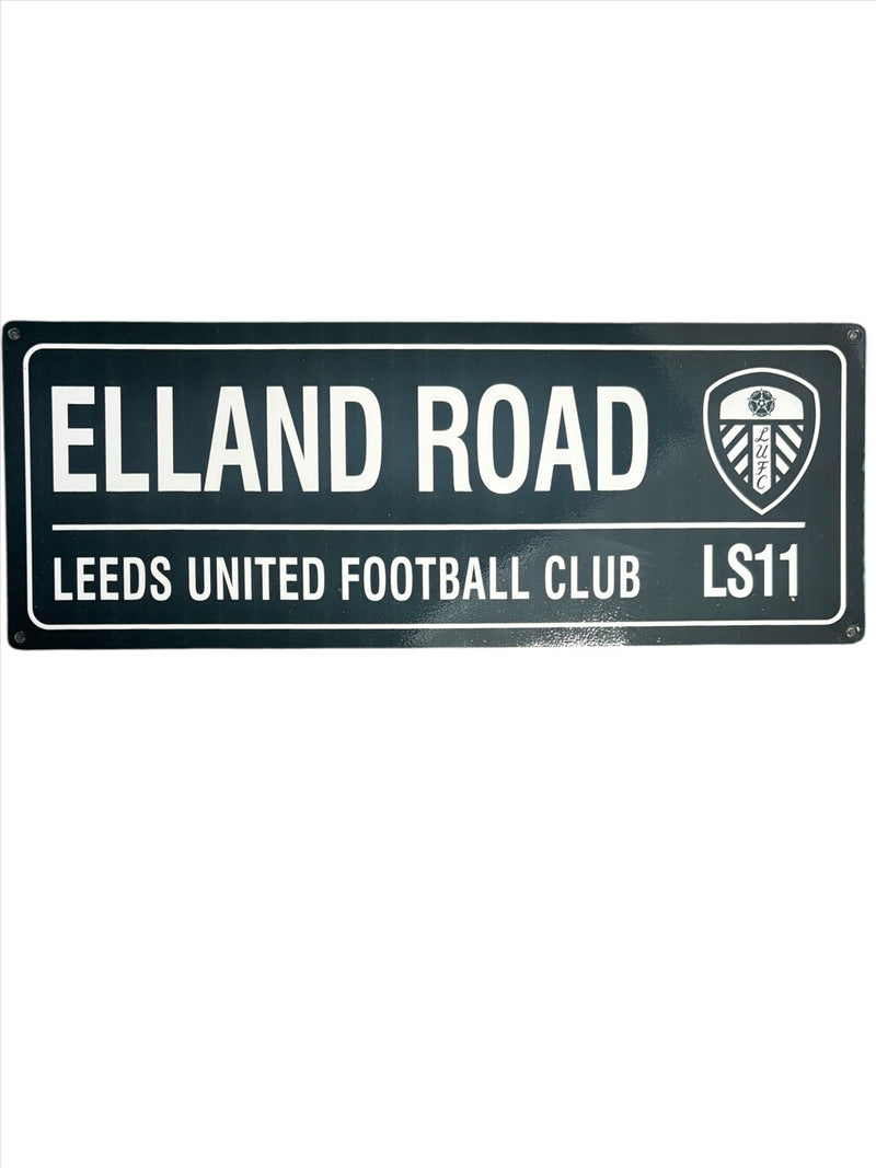 Leeds United Sign Football Elland Road LS11 Sign