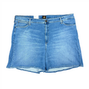 Lee Women's Blue Shorts Ultra High Waist Shorts