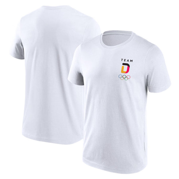 Team D Olympics T-Shirt Men's Small Logo Graphic T-Shirt