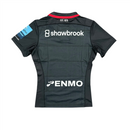 Saracens Men's Rugby Shirt Castore Home Pro Plain Jersey