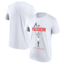 Sunderland Men's Football T-Shirt White Isidor Flag Top