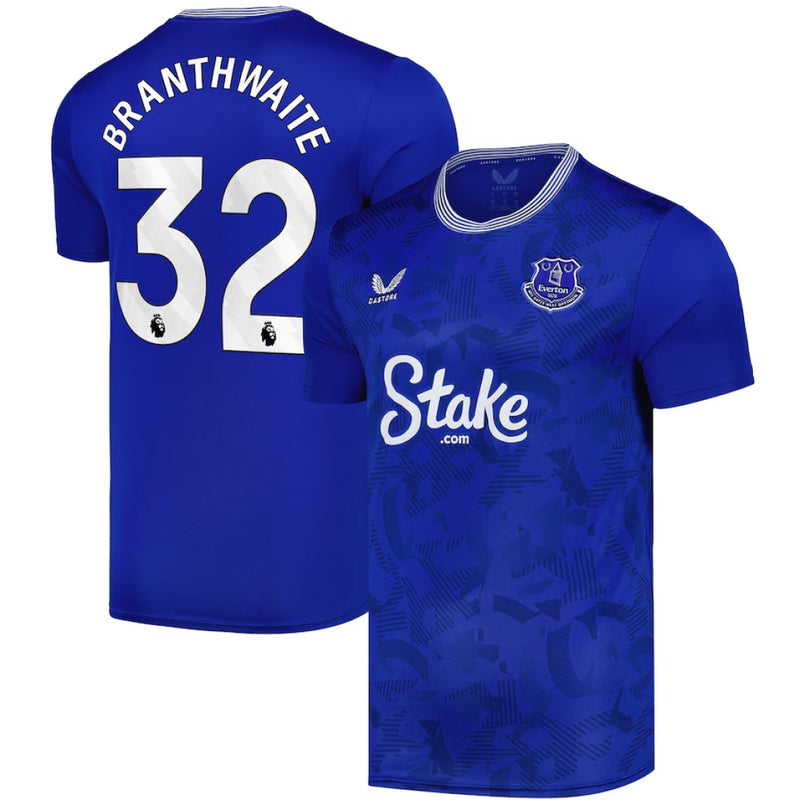Everton Men's Castore Shirt Football Home Shirt - Branthwaite
