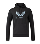 Rangers Football Men's Hoodie Castore Black Logo Hoodie